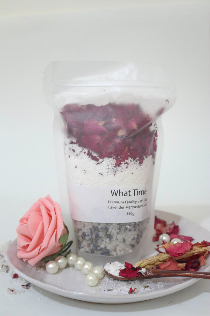 Lavender Magnesium Bath Salt 350g