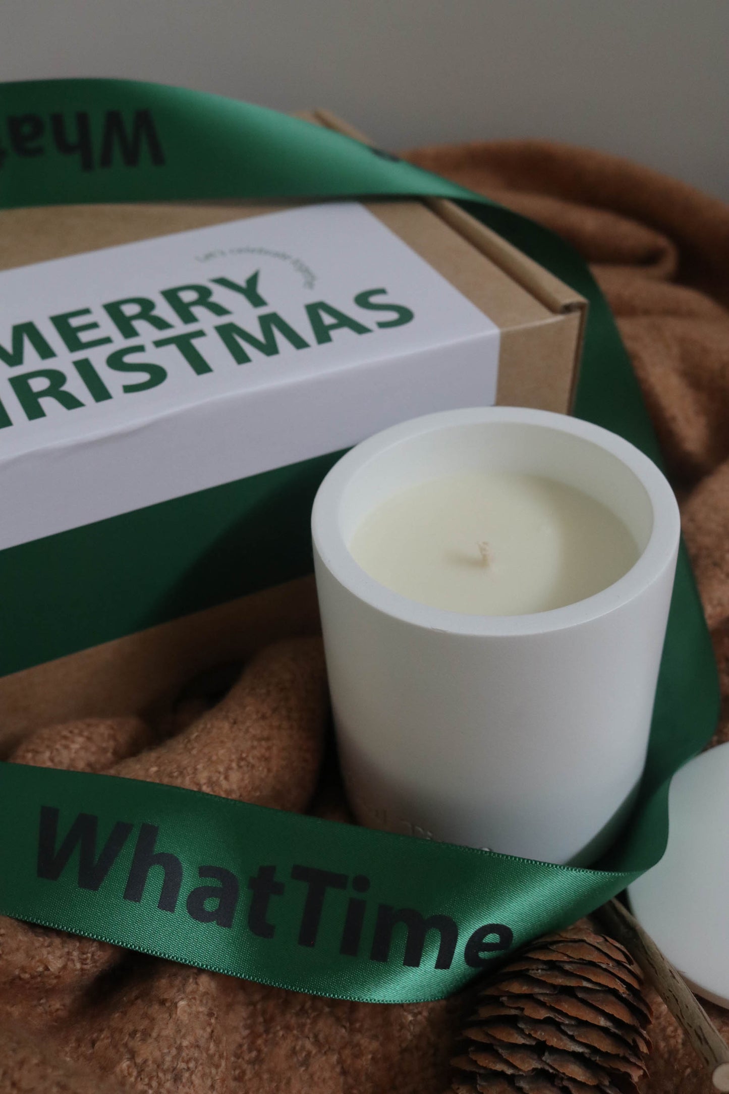 Christmas Double Candle Gift Box